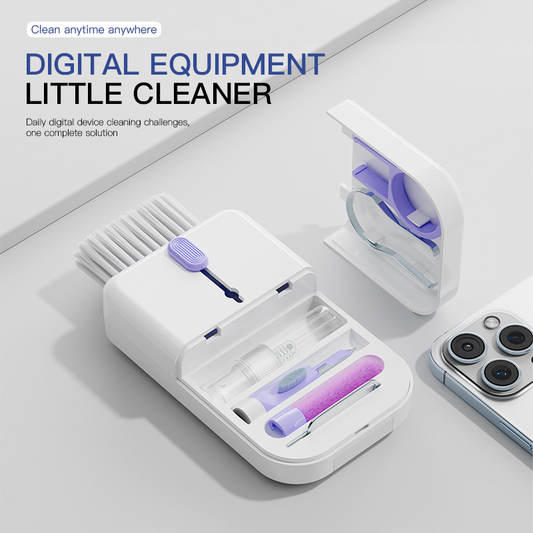 11-in-1 Portable Gadget Cleaning Kit with Storage Box