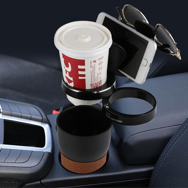 Universal Car Cup Holder – Adjustable Drink Holder for Bottles, Cans & Cups in Cars and Trucks