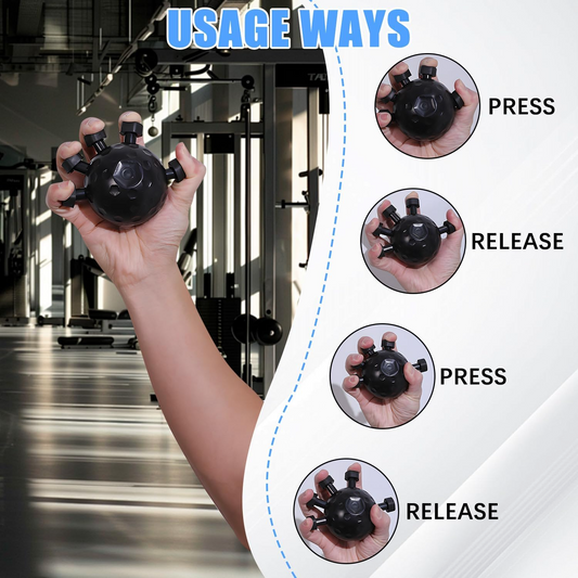 Adjustable Hand Grip Strengthener for Forearm & Climbing Training