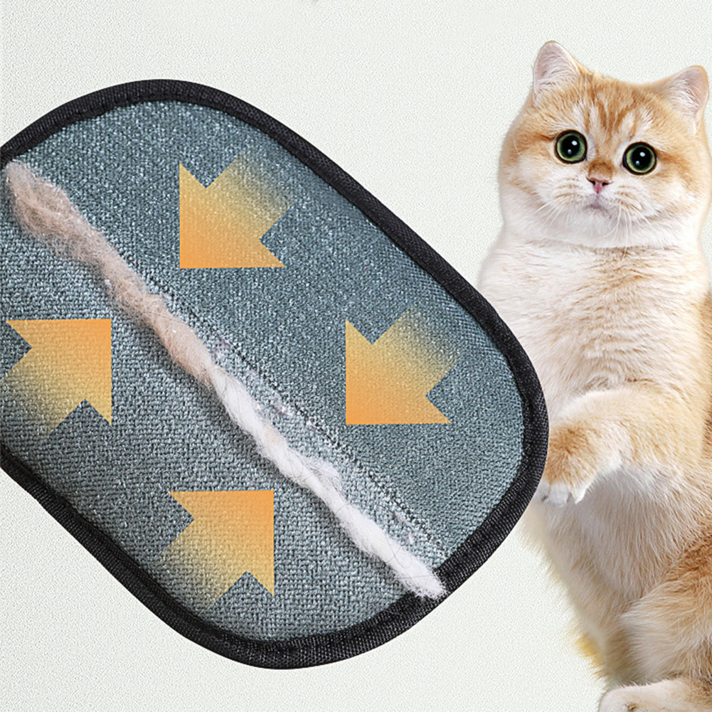 Pet Hair Remover Glove for Grooming