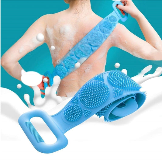 Gentle Silicone Body Scrubber Belt for a Spa-Like clean